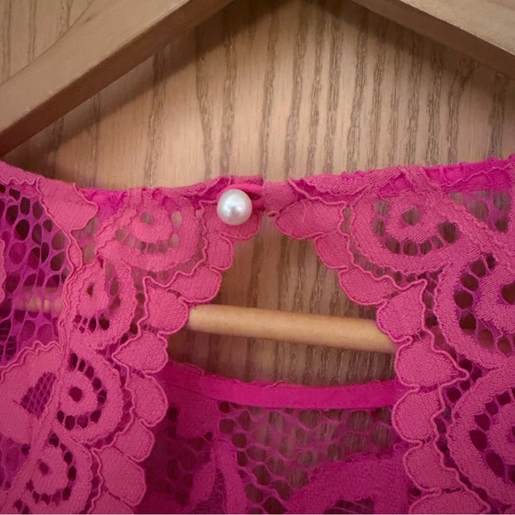 Lilly Pulitzer Pink Lace Mini Dress - Picture 5 of 9